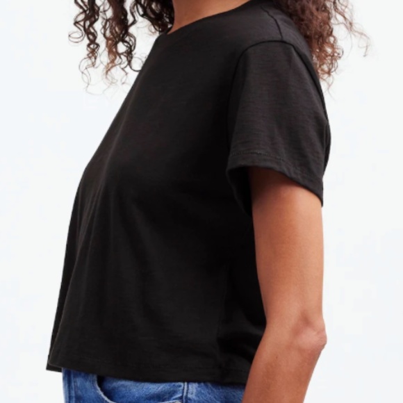 Madewell Black Short Sleeve Tee - Picture 3 of 5